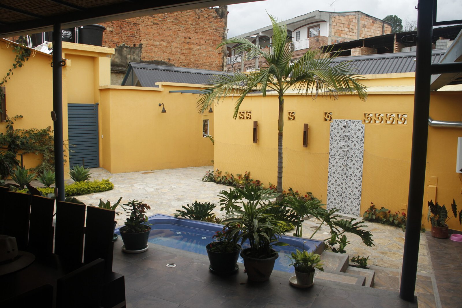 Patio de la Casa Fredy Páez